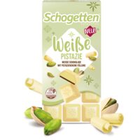 Tableta de ciocolata cu fistic Schogetten, 100 g
