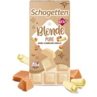 Tableta de ciocolata cu caramel Blonde Pure Schogetten, 100 g