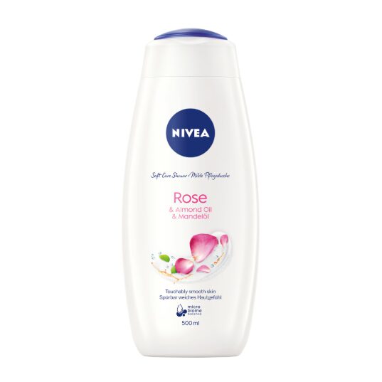 Gel de dus Nivea Bathcare Care&Roses, 500ml