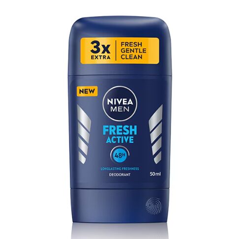 Deodorant Stick pentru barbati, Nivea Fresh Active, 50 ml