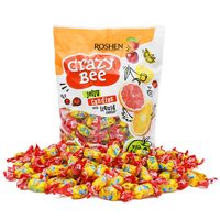 Jeleuri Crazy Bee Frutty cu 25% suc natural, Roshen, Fructe, 200g