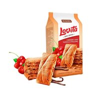 Biscuiti cu crema de cirese si vanilie Roshen Lovita, 168g