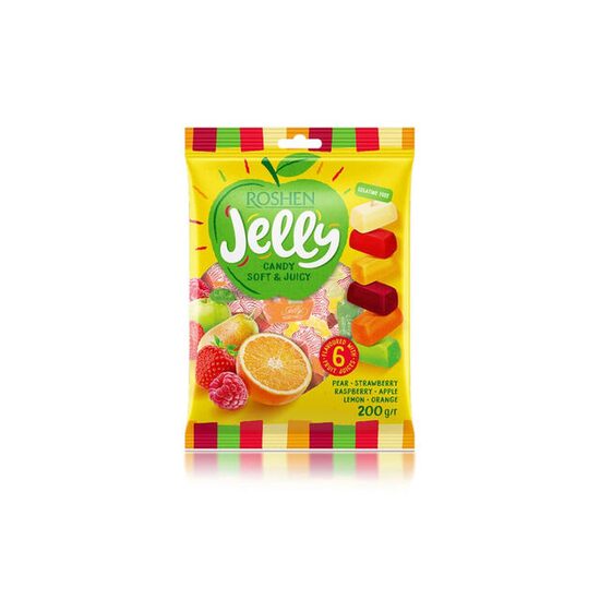 Mix de Jeleuri Roshen Jelly, 200g, Gust de Fructe