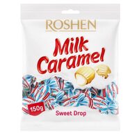 Caramele cu Umplutura din Lapte, Roshen Sweet Drop, 150 g