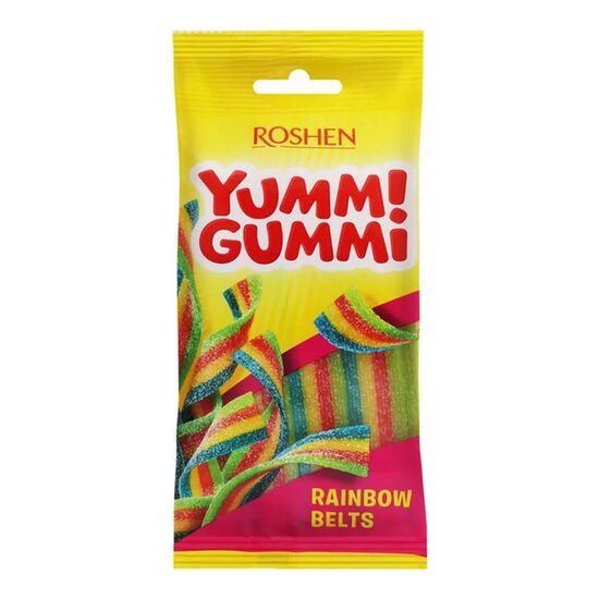 Jeleuri Yummi Gummi Sour Belts Roshen, 70 g