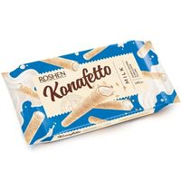 Napolitane Konafetto Roshen cu crema de lapte, 140g