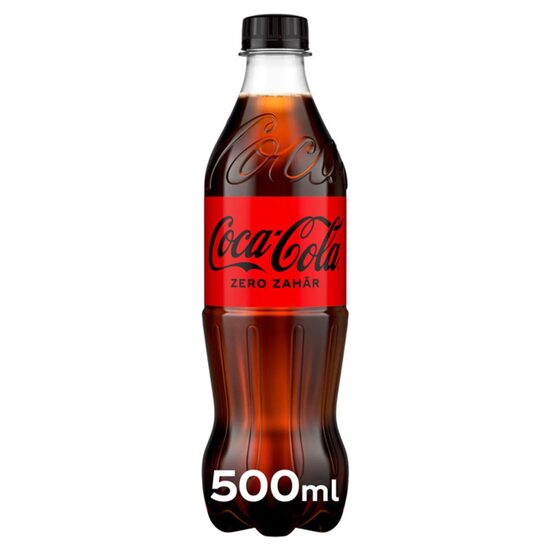 Bautura racoritoare carbogazoasa 0.5 Coca-Cola Zero, RO/SGR