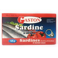 Sardine in sos tomat Gaston 125 g