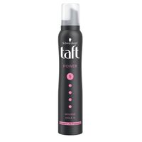 Spuma modelatoare Taft Power Cashmere, nivel fixare 5, formula vegana, 200 ml