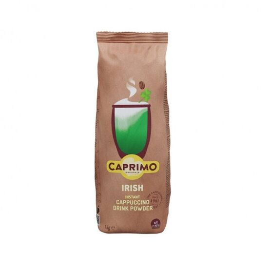 Băutură cappuccino instant cu aromă pe bază de cacao Caprimo Irish Cappuccino, 1 kg