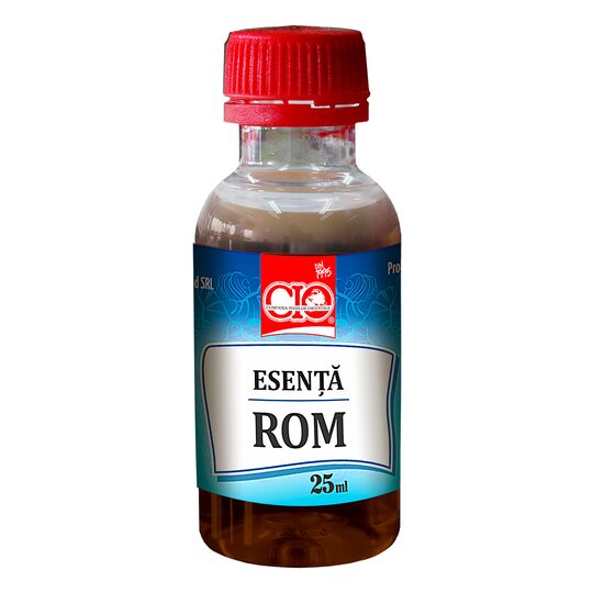 Esență de rom CIO, 25ml – aromă naturală pentru deserturi și prăjituri