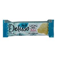 Napolitana cu crema de cocos, Delisso Milky Cream Cocos, 20g