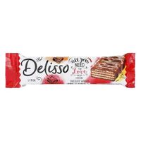 Napolitana cu crema de cacao, Delisso Milky Chocolate 20g