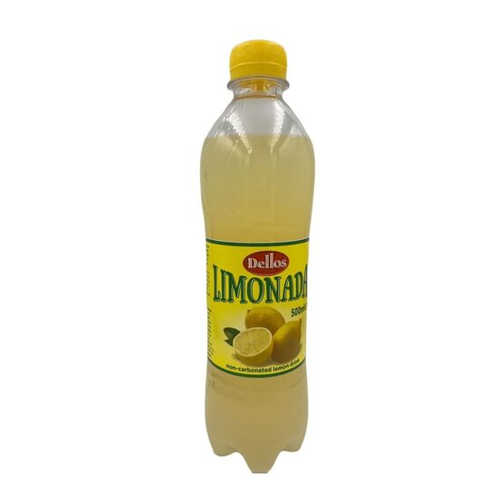 Bautura racoritoare necarbogazoasa Dellos Limonada, 0.5 l, SGR