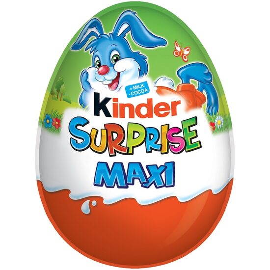 KINDER.MAXI OU CIOC.CU SUPRZ.PASTI 100GR BAIETI(12B)