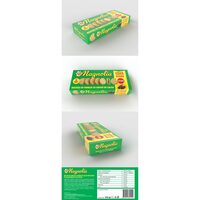 Biscuiti cu vanilie si crema de cacao, fara zahar, Magnolia, 130 g