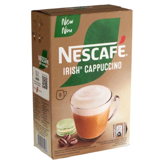Nescafe Capuccino Irish, 8 plicuri, 112g