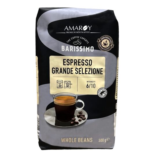 Cafea boabe, Amaroy Barissimo Espresso Grande Selezione, 500 g