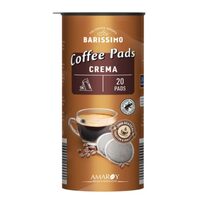 Cafea capsule, Amaroy Barissimo Pads Crema, 20 buc, 140 g