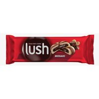 Biscuiti bicolori Lush Mosaic, Crema de Ciocolata, 51g