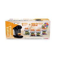 Pachet 192 capsule cafea Tassimo Jacobs + Espressor Bosch Tassimo Happy