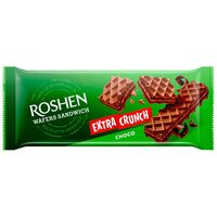 Napolitana cu crema de ciocolata Roshen Extra Crunch, 142 g