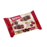 Prajitura cu sos de cirese si ciocolata Luppo Mini Brown, 162g