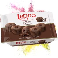 Prajitura cu ciocolata Luppo Mini Brown, 162g