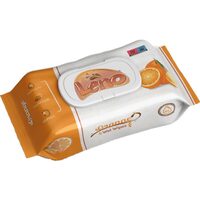 Servetele umede Leno ORANGE, dispenser cu capac, 120 bucati 