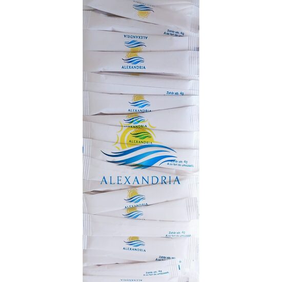 Zahar alb Alexandria, pentru cafea si ceai, 250x4g