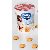 Mini Biscuiți cu Cremă de Vanilie Chico Miko 125g – Gustarea perfectă pentru orice moment al zilei