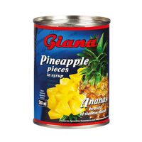 Ananas bucati in sirop, Giana, 580ml