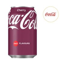 Bautura racoritoare carbogazoasa Coca Cola Cherry, 330ml, SGR/IMP