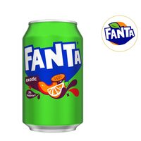 Băutură răcoritoare carbogazoasa Fanta Exotic. doza, 330ml, SGR/IMP