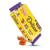 Napolitane cu crema de caramel Delisso, 40 g