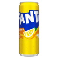 Bautura carbogazoasa cu aroma de lamaie Fanta Lemon, doza, 0.33 l, SGR/IMP