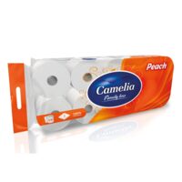 Hartie igienica CAMELIA 10 role,3 straturi, 125 foi 