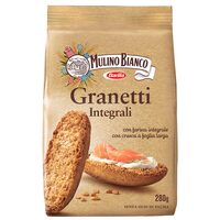 Paine integrala prajita Granetti Integrali, 280g, Mulino Bianco