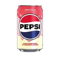 Băutură răcoritoare Pepsi Strawberries n Cream, zero zahăr, 330ml, SGR, IMP 
