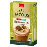 Jacobs Dubai: Capucciono de Ciocolată cu Aromă de Fistic – Savureaz-o Acum!