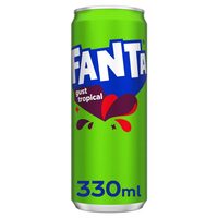 Băutură răcoritoare carbogazoasa Fanta Tropical, 330ml, SGR, RO