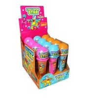 Acadele Funny Candy Lollipop Star de 35g - Gust delicios, ambalaj atractiv, perfecte pentru petreceri. Set de 12 bucăți