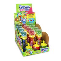 Funny Candy -Acadea Paint Dipper cu Lichid și Pudră Acrișoară – 60g, 3 Arome, Vopseste Limba!, set 12 bucati