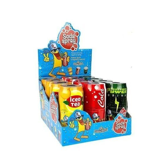 Funny Candy - Set 12 Bomboane lichide acidulate cu arome fructate Funny Candy, 60 ml