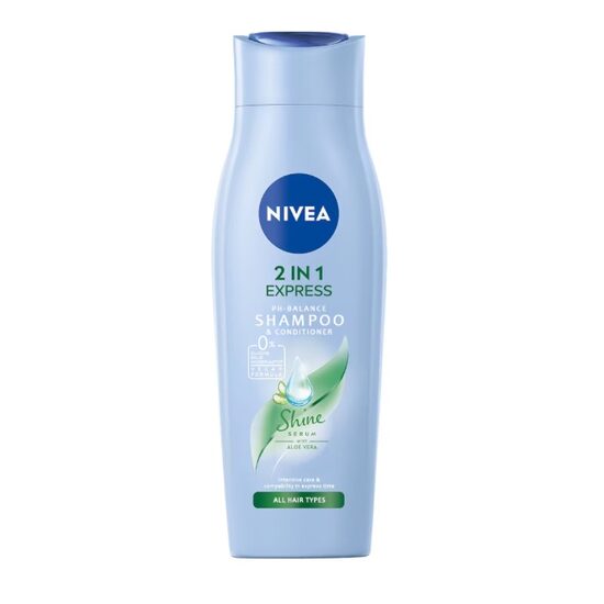 Sampon Nivea 2-in1 Hair Care Express pentru toate tipurile de par, 400 ml