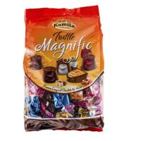 Bomboane de ciocolata cu umplutura de cappuccino Truffle Magnific Kamila 750 g