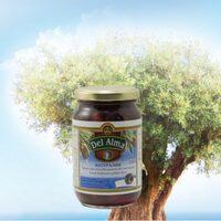 Măsline Kalamata Fără Sâmburi Del Alma 370ml – Aromă Autentică Grecească
