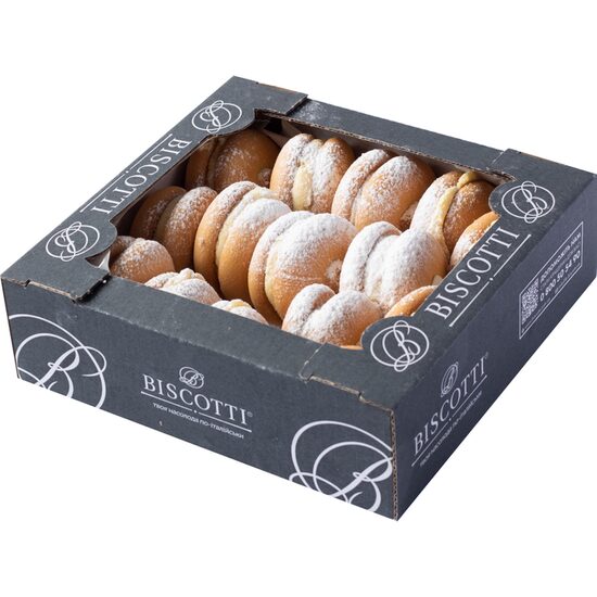 Fursecuri Banini cu cremă de banane și crustă fragedă Biscotti, 500g