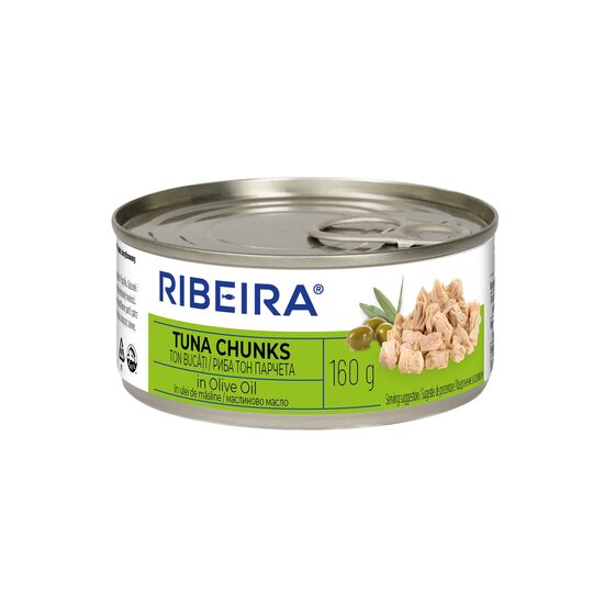 Ribeira Ton bucati in ulei de masline 160g