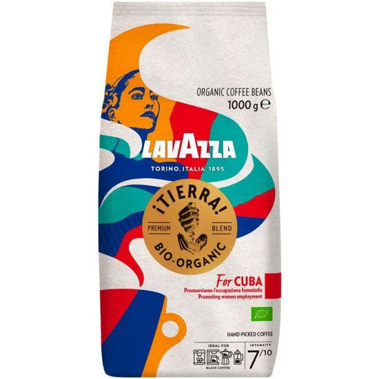 Lavazza Bio Organic Barista Tierra for Cuba – Cafea boabe 1 kg | Espresso ecologic premium